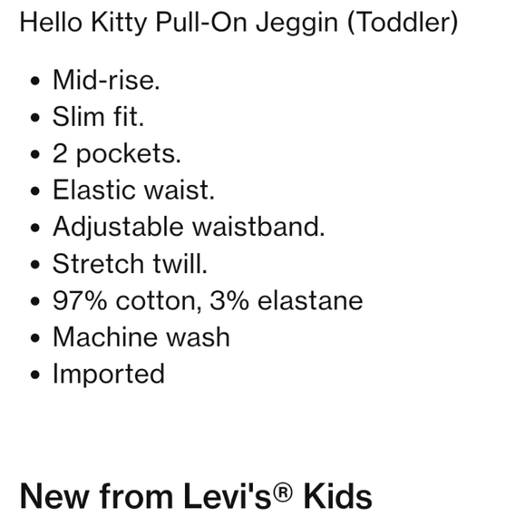 Levi's x Hello Kitty Boxy Fit Hoodie + Jeggings set outfit fit - Picture 7 of 10